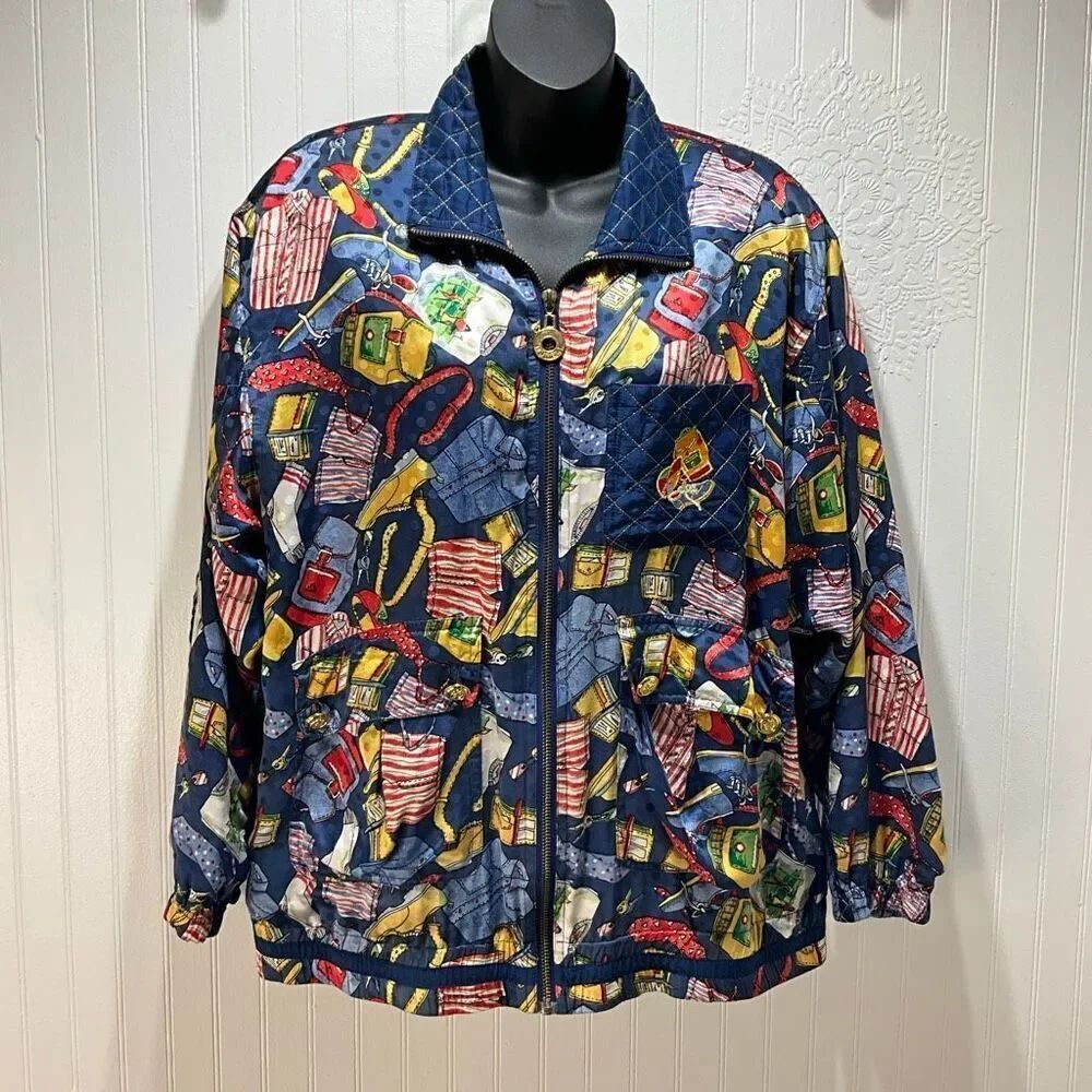 VINTAGE Mureli 100% Silk Jacket
